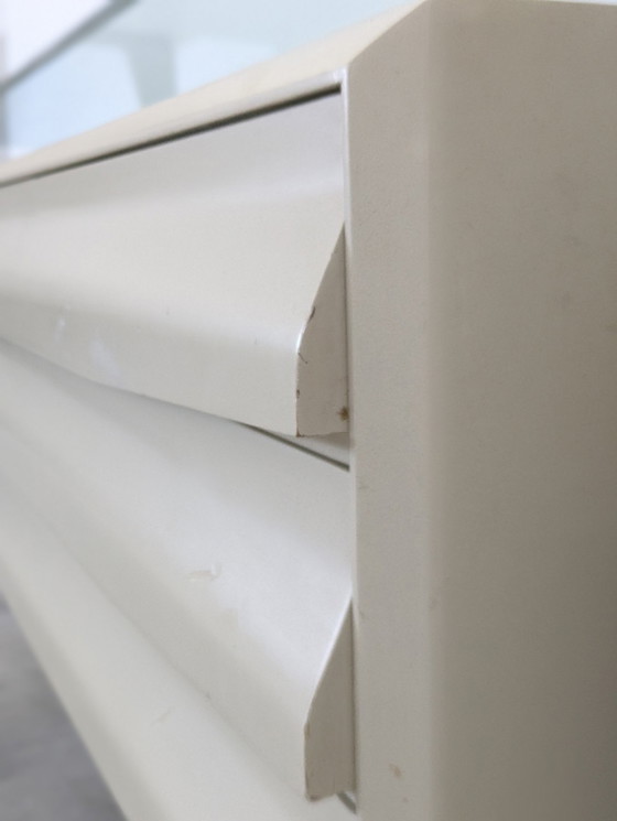 Image 1 of Bureau - Laiton, cristal, bois