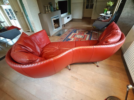 Divano de Sede DS102/30 Rosso – Divani, Pelle, Metallo (photo 5 of 7)