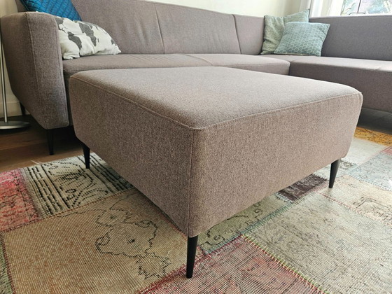Corner sofa with ottoman – Textile (photo 4 of 5)