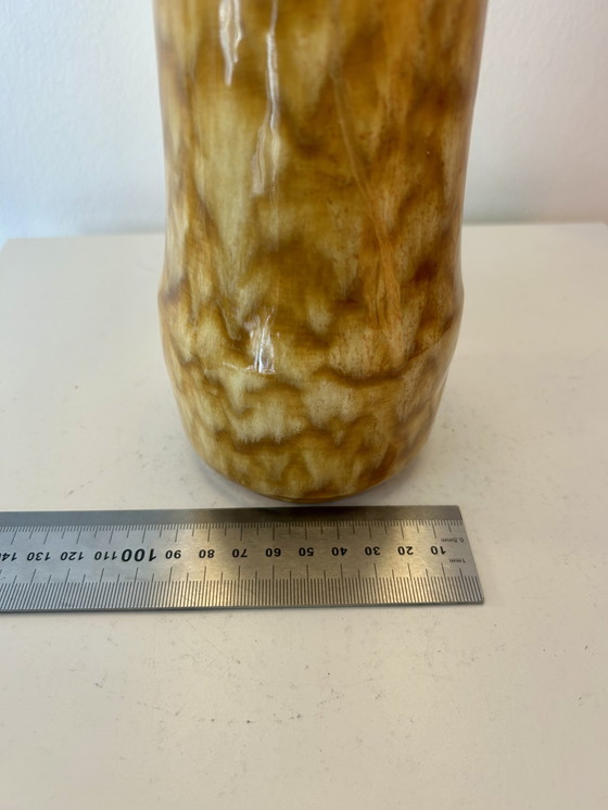 Image 1 of Lampe de table sans fil fabriquée à partir d'un vase Scheurich vintage