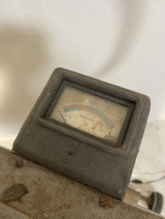 Image 1 of Lampada da terra retrò industriale vintage con faro Hella