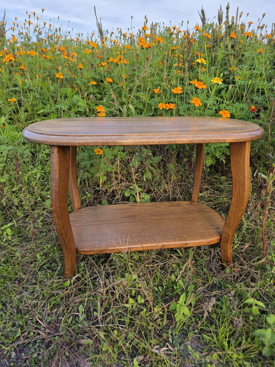 Tavolino Vintage in Rovere – Meubelfabriek Oisterwijk – Tavolini, Legno (photo 2 of 11)