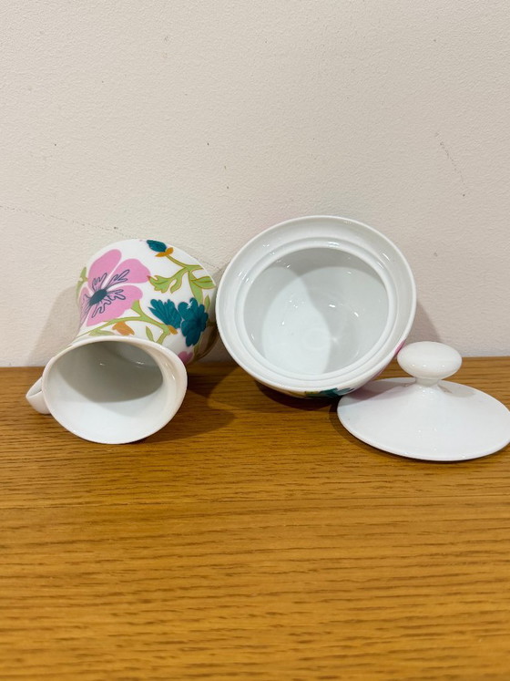 Vintage Bidasoa Porcelain Coffee Set - 12 Place Settings / 27 Pieces in Impeccable Condition - 1970s (photo 12 of 21)