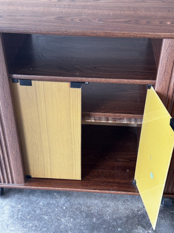 Mobile Bar Vintage su Ruote – Anni '60-'70 – Wood, Glass (photo 5 of 13)