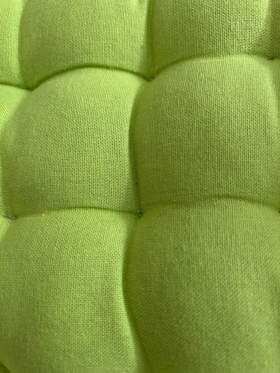 Image 1 of 4 cojines de silla verdes