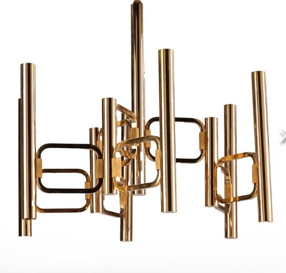 Image 1 of Sciolari Chandelier 1960’s