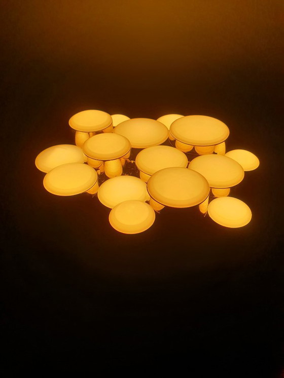 Image 1 of Vintage Ikea SÖDERSVIK Lamp: Chrome Space Age Light