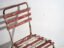 Antique red and white terrace chairs (c.1920). Set of 4 pieces – Garden chairs, Wood, Iron (photo 19 of 40)