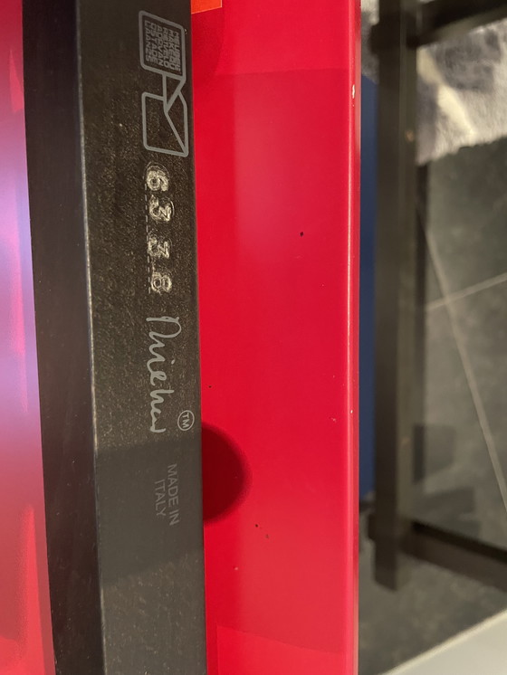 Image 1 of Rietveldstoel van Cassina genummerde editie rood/blauw/ geel