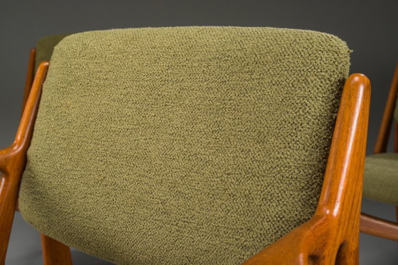 Image 1 of  Chaises Ella Danoises en Teck attribuées à Arne Vodder pour Vamo Sønderborg, 1960s, Set de 6