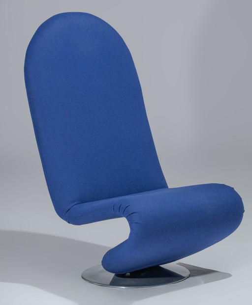 Sedia con schienale alto Verner Panton