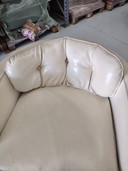 Vintage leather armchair