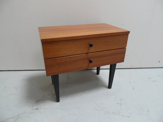 Image 1 of Vintage Mid-century chest of drawers 1950s