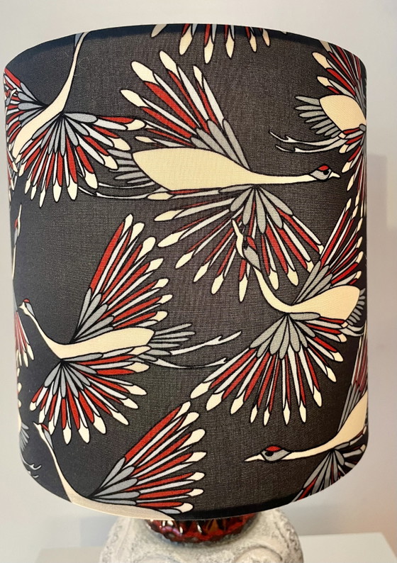 Image 1 of Upcycling : Lampe de table fabriquée à partir d'un vase en céramique Bay - Design de Bodo Mans - Forme 62 - 17