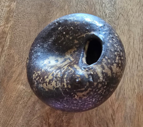 Image 1 of Vase en forme de galet JAAN MOBACH. VINTAGE, 1960S