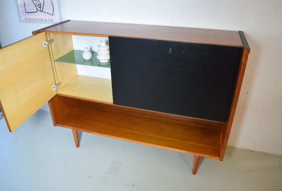 Image 1 of Mid-century teak dressoir, commode, vintage kast