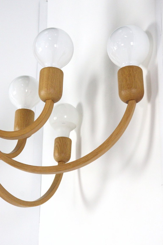 Domus Hanglamp Kroonluchter Vintage Eiken – Hanglampen, Wood (photo 17 of 20)
