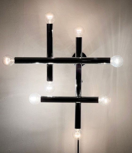 Image 1 of Lampada da parete/soffitto del Mid Century di Temde, Germania, anni '70