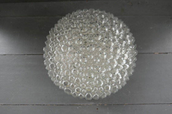 Vintage Helena Tynell Ceiling Lamp 3034 Glashütte Limburg, Lighting, Crystal, Transparent (photo 3 of 19)