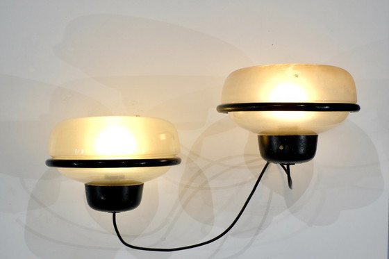 Image 1 of Wall lights model 228 by Gino Sarfatti for Arteluce - 1960s