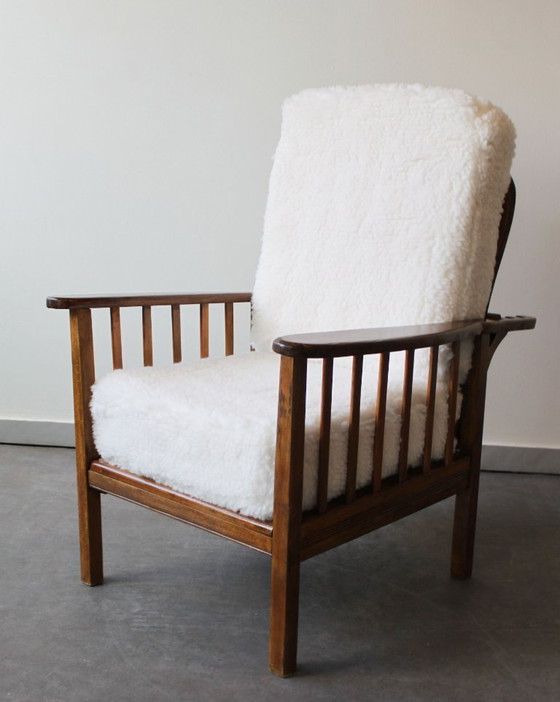 Image 1 of Poltrona reclinabile “Morris”, stile Art&Craft, Regno Unito, anni ’40.