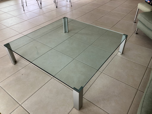 Lourens Fisher glass coffee table