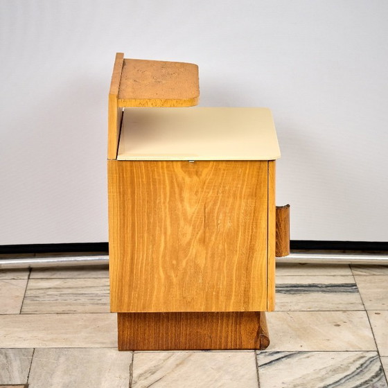 Image 1 of Set of two Art Déco nightstands by Jindřich Halabala, 1960s, Czechoslovakia