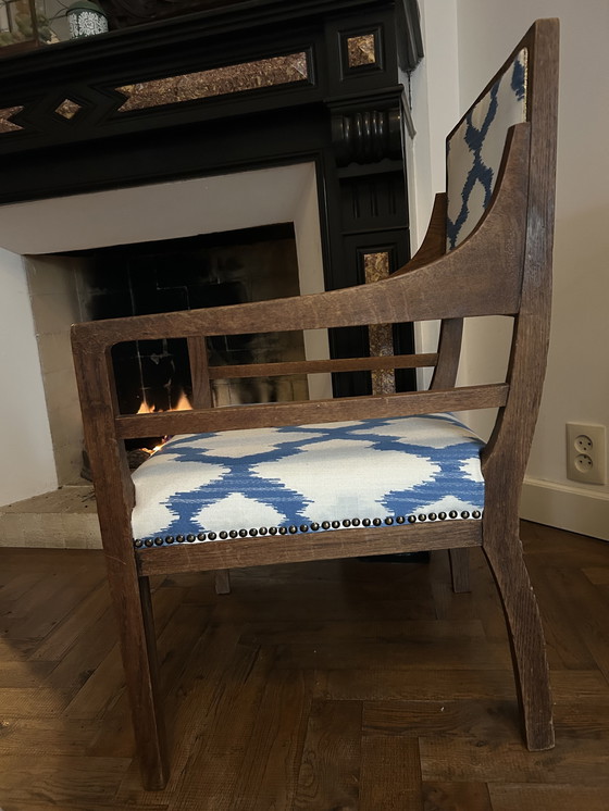 Image 1 of Stuhl der Art-déco-Schule der Haager Schule