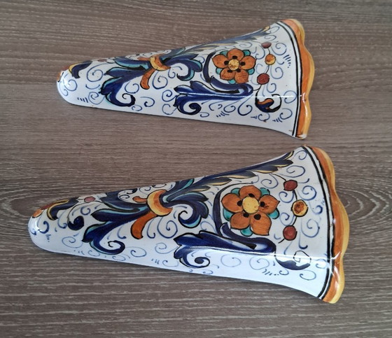 Image 1 of 2 vasi da parete Deruta