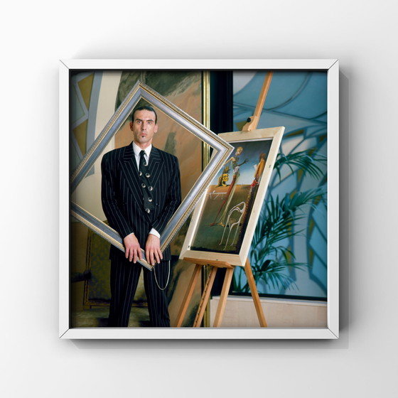 Image 1 of 1x Fine Art Print – Jules Deelder in Picture Frame ca 1975