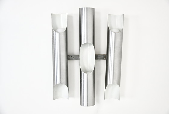 Image 1 of Pair of Fuga Wall Lamps by Maija Liisa Komulainen for Raak, 1970s
