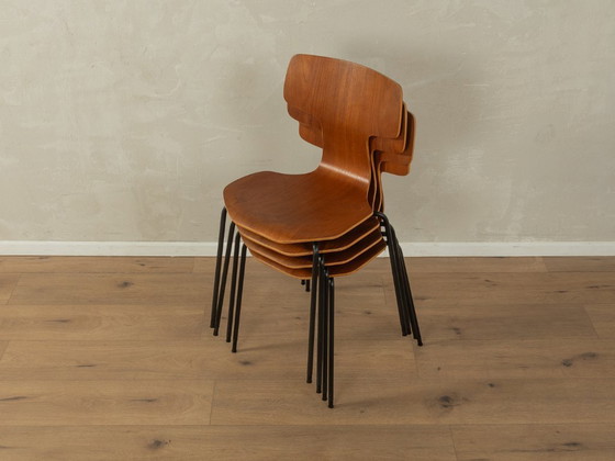 Image 1 of 3103 HAMMER CHAIRS, Arne Jacobsen, 1960s