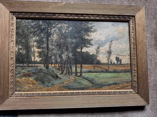 Peinture François Emile Puttaert