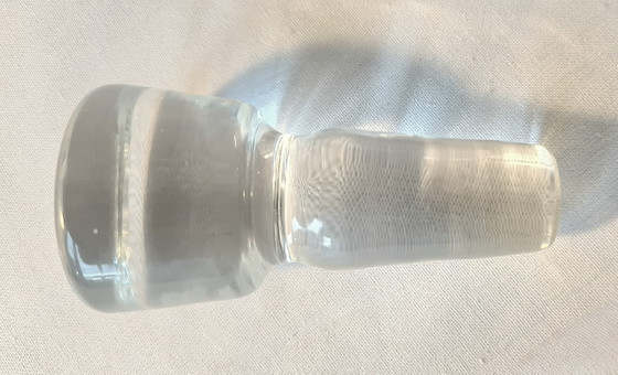 Caraffa in vetro / Vaso vintage Alfred Taube Vohenstrauß Mid Century 60s/70s Ottime condizioni H21/23 (photo 11 of 14)