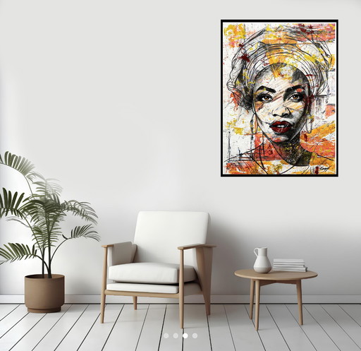 Toile d'artiste - GONGAS - Queen of the South