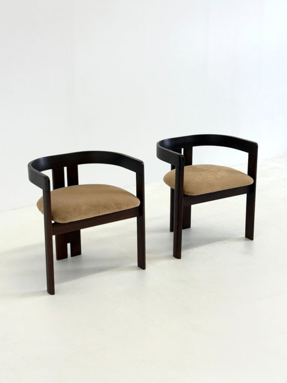 Image 1 of Set aus 2 Pigreco-Stühlen von Tobia & Afra Scarpa