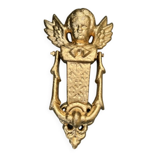 Old angel door knocker