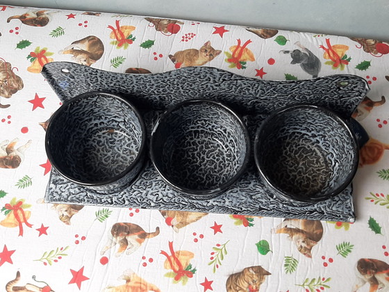 Image 1 of Enamel sand soap soda rack