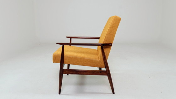 Image 1 of Poltrona in stile moderno di metà secolo color ambra, design Hermès di H.Lis.