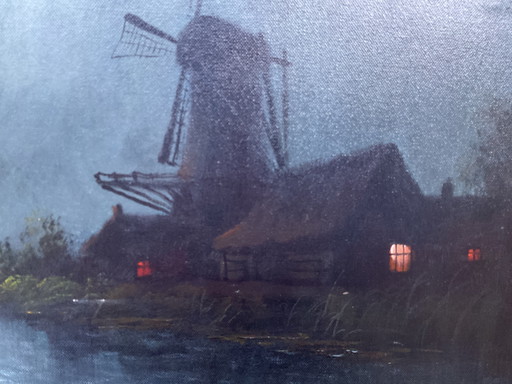 Molen Bij Nacht