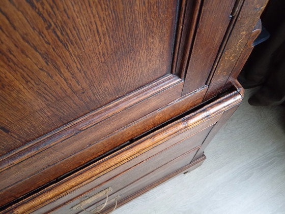 Armoire ancienne en chêne – Meubles de rangement, Wood, Brass (photo 11 of 20)