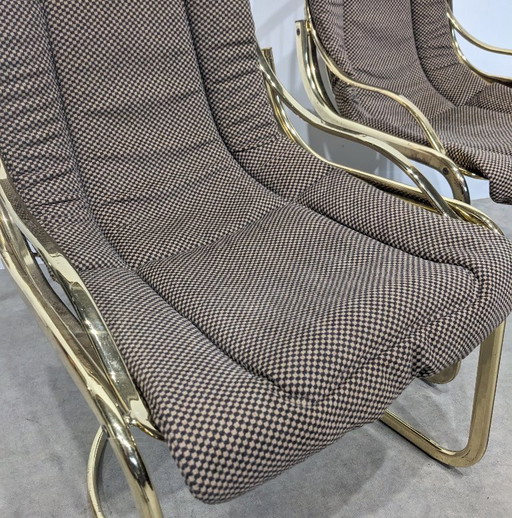 Sedie vintage Gastone Rinaldi, anni '70.