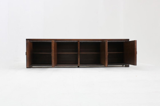 Image 1 of Vintage Spanish Brutalist Sideboard Dresser