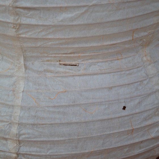 Image 1 of Vintage Paper Ceiling Lamp with E27 Socket, Found in Italy