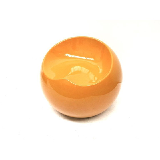 Image 1 of Pouf arancione Space Age di Finn Stone degli anni '90