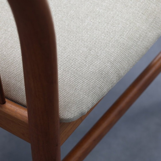 Image 1 of Juego de cuatro sillas de comedor de Kai Kristiansen para Schou Andersens, Dinamarca, años 70