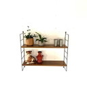 Appendiabiti da parete vintage in teak, WHB Germania anni '60