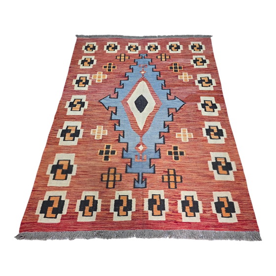 Image 1 of Carpet André Arbus d'après in wool on hand-woven wool 260 cm x 190 cm, 102 in x 74.8 in