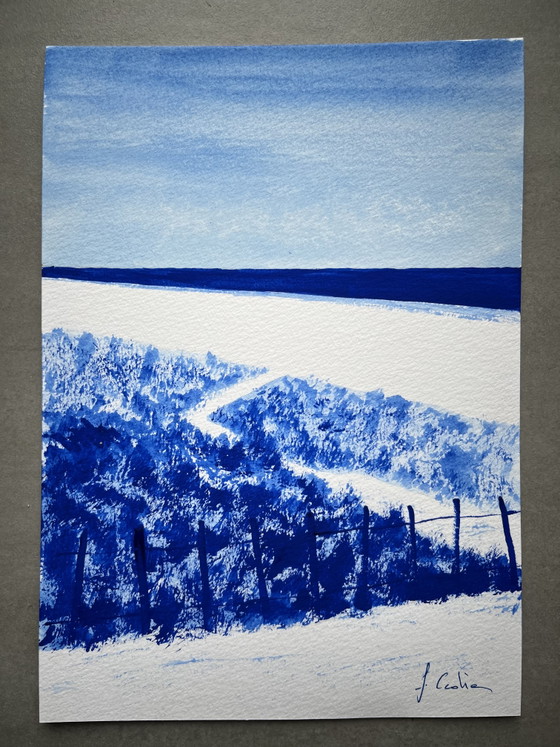 Image 1 of Signed artist's sketch.