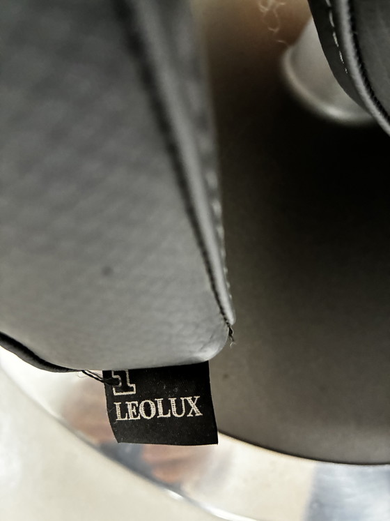 Verstelbare relaxstoel Helical Leolux – Leather, Metal (photo 8 of 9)
